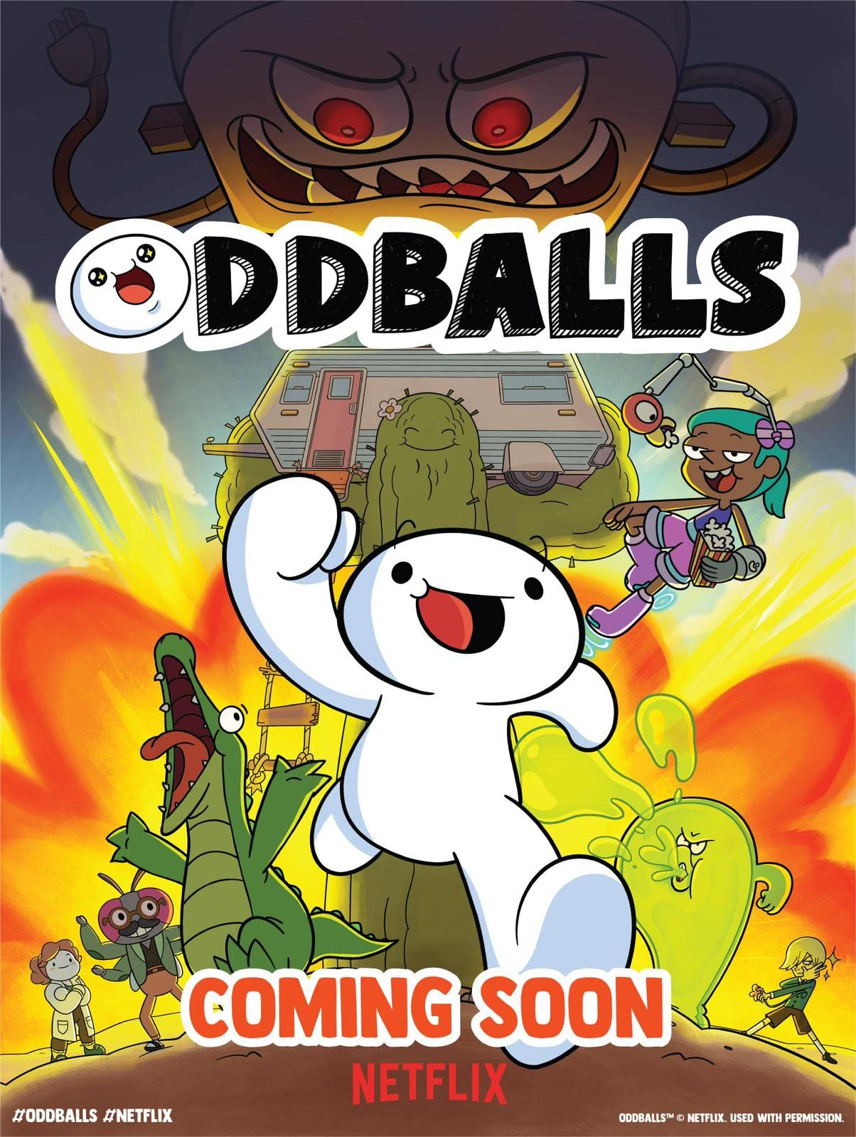 Oddballs Season 1 (2022) การผจญภัยพิลึกของเจมส์ [พากย์ไทย]