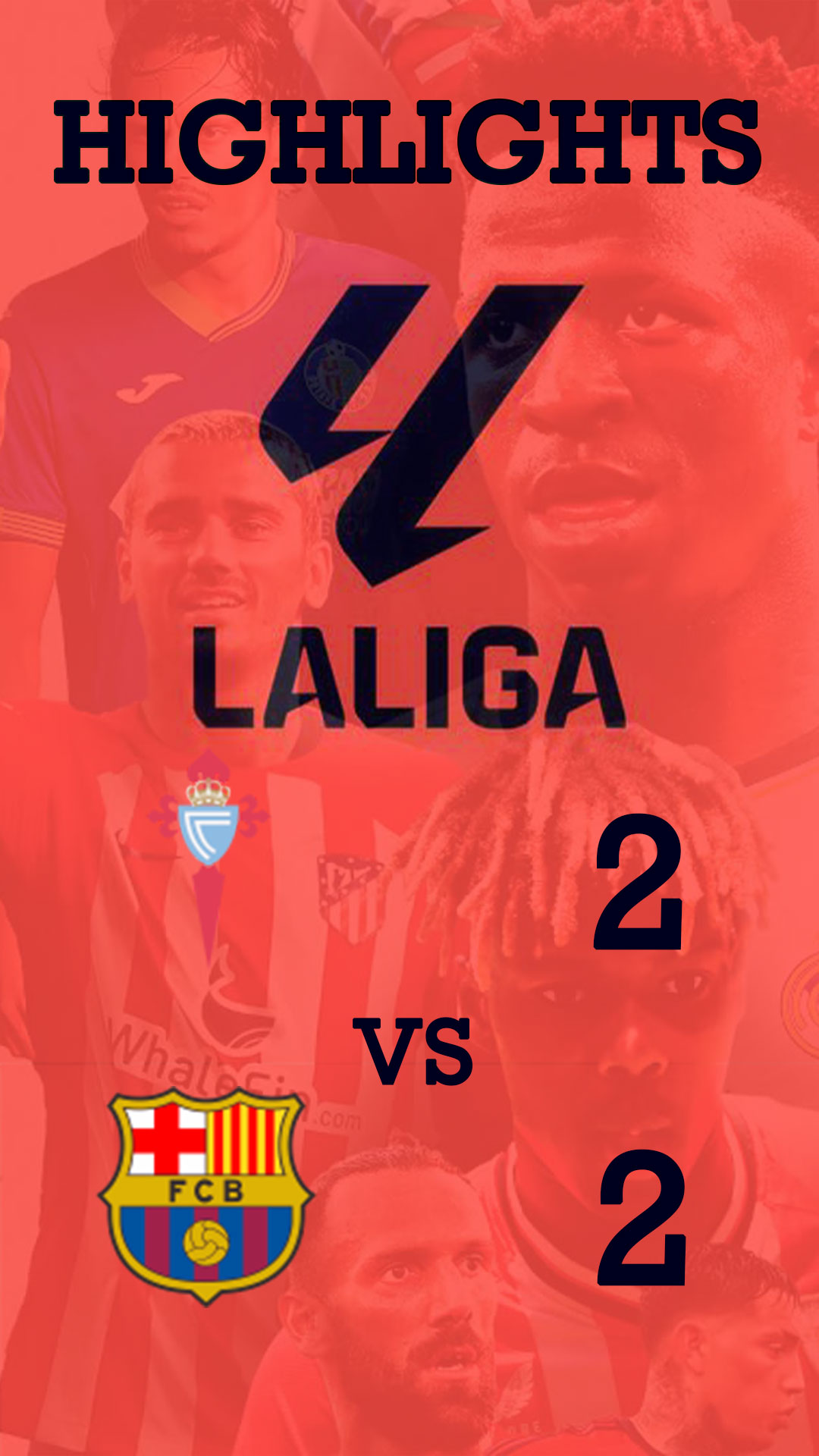 เซลต้า บีโก้ 2-2 บาร์เซโลน่า : ไฮไลท์ LaLiga 2024/25